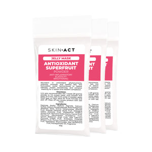 Antioxidant Superfruits Jelly Mask Powder, 40g (3 Pack)