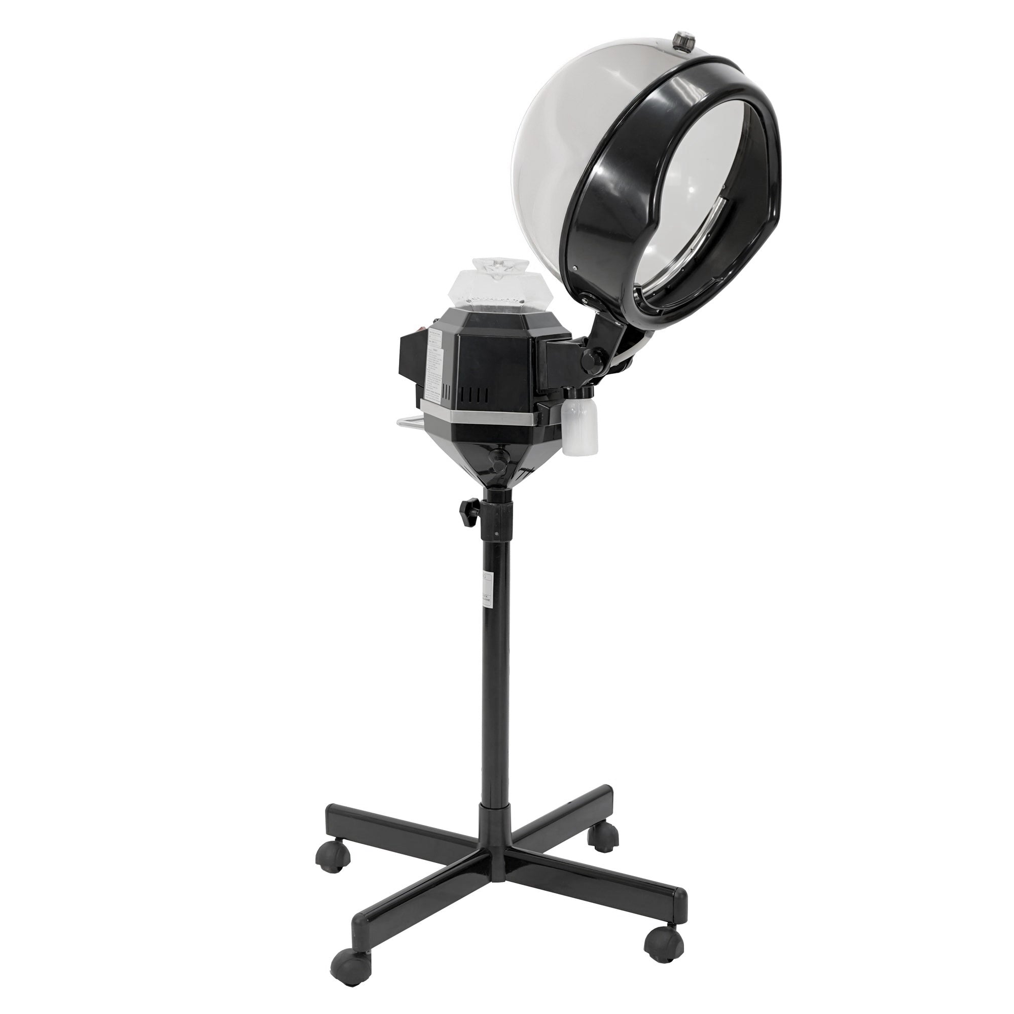 Skinact Elite Hair dryer with round lamp head on a stand against a white background