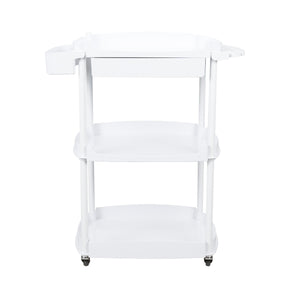 3-Shelf Spa Utility Cart with Drawer & Mag Lamp Holder