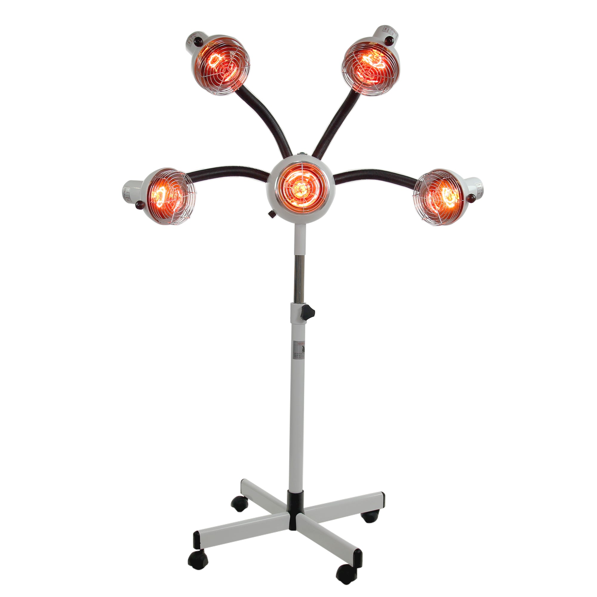 5 Head Near Infrared Lamp With Flexible Arms – SalonAct