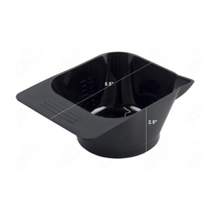 Black Tint Bowl With Rubber Grip Bottom