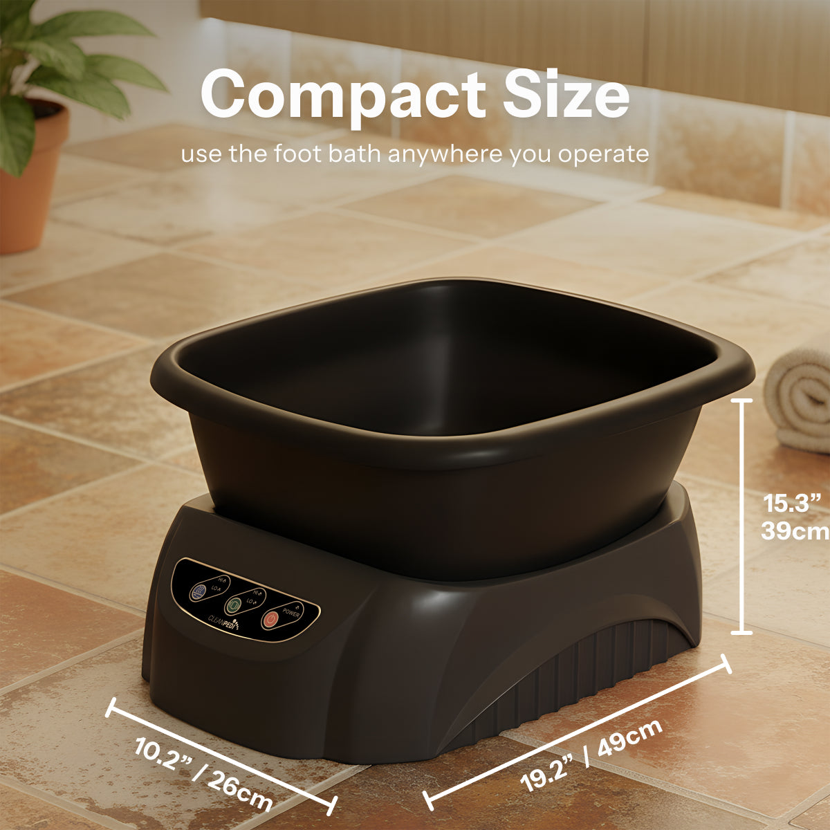 CleanPedi H6 Sanitary Foot Bath