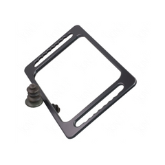 Large Rectangular Mirror Black Color