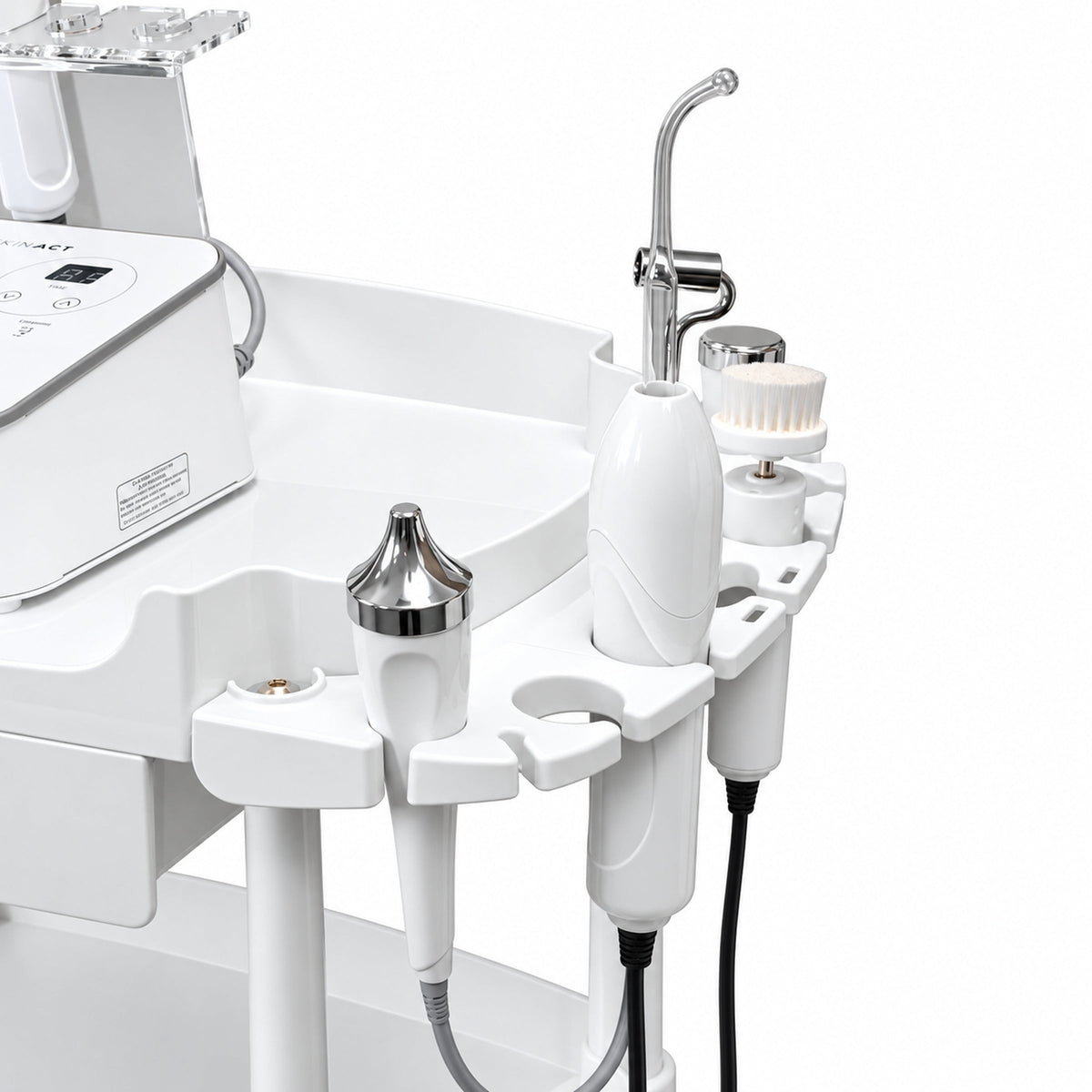 3-Shelf Spa Utility Cart with Drawer & Mag Lamp Holder